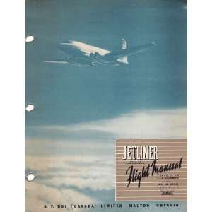 Avro C 102 Jet liner Aircraft Flight Manual Sicuro Publishing  