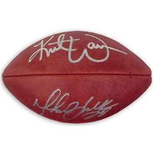   & Faulk Autographed Super Bowl Xxxiv Pro Football Size: One Size