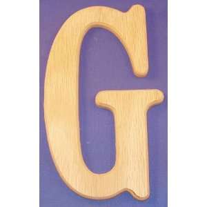  Wooden Letter 6 Inch Letter G