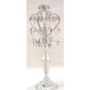    Tadpole Classics Gingham Fuchsia   Chandelier table lamp: Baby