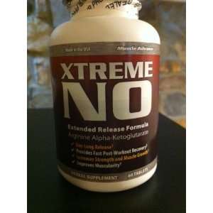  Xtreme NO   Nitric Oxide Booster 60 Tablets: Health 