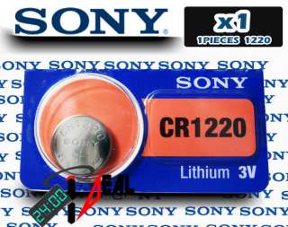 PC SONY CR1220 CR 1220 3v Lithium Battery Exp2019  