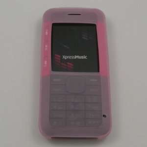    Pink Silicone Skin Case for Nokia 5310 XpressMusic 