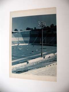 Union Monotube Poles Rubber Bowl Stadium 1976 print Ad  
