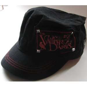 Vampire Diaries Black Studed Hat Size Medium/Large