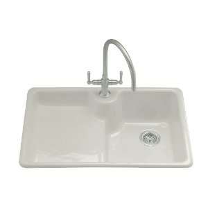 Kohler K 6495 1 95 Carrizo Self Rimming Kitchen Sink with Single Hole 