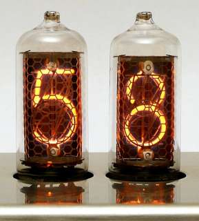 IN 8 IN 2 Nixie tube socket sockets f. tubes clock +LED  