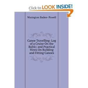   Hints On Building and Fitting Canoes: Warington Baden  Powell: Books