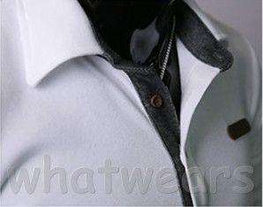 Fashion Mens Slim Simple Design Polo T Shirt Sweatshirt 3Colors Black 