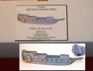 Blue Moon 15BUC 106 15mm Pirates Man of War Ship NIB  