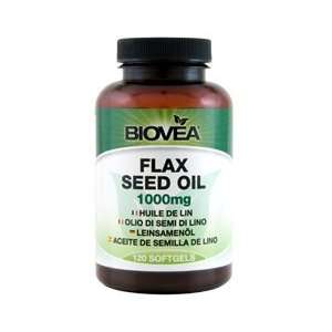 FLAX SEED OIL 1000mg 120 Softgels: Health & Personal Care
