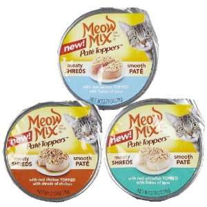 Meow Mix Pate Toppers Seafood & Poultry Grocery & Gourmet Food