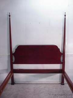 17000:Colonial Furniture Solid Cherry Queen Size Bed  