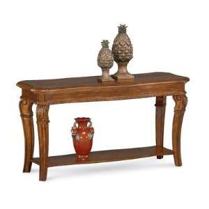  Cordoba Console Table in Burnished Pine: Home & Kitchen