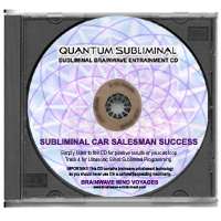 SUBLIMINAL CAR SALESMAN SUCCESS CD   AUTO SELLING SALES  
