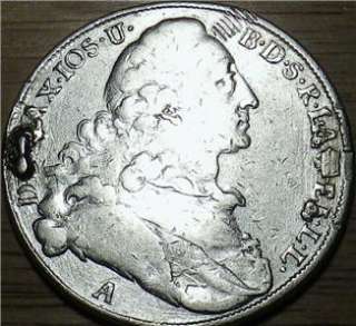 1773 German SILVER Thaler   Bavaria   VERY LARGE COIN   Very Nice LOOK 