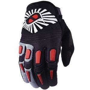  MSR Racing Strike Force Gloves   2008   Small/Grey/White 