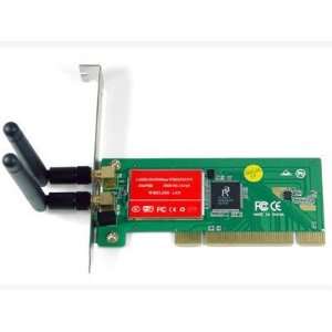   300mbps lan 802.11 n/g/b wireless wifi network pci card: Electronics