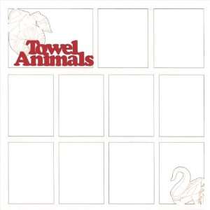 Towel Animals 12 x 12 Overlay Laser Die Cut
