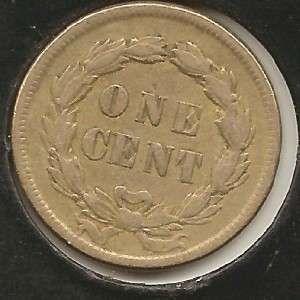 1859 VF Indian Head Cent #4 One Year Type Coin  