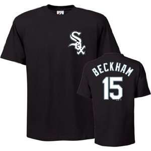  Chicago White Sox Gordon Beckham Name and Number T Shirt 