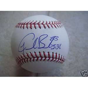  Gordon Beckham Chicago White Sox Official Signed Ball 