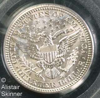 1902 Barber Quarter PCGS MS64  