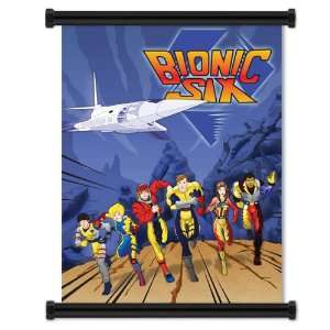  Bionic SixGroup Wall Scroll Poster 32 x 42 inches (Fabric 