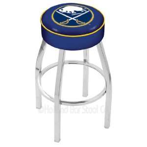 25 Buffalo Sabres Counter Stool   Swivel With Chrome Ring:  