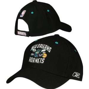  New Orleans Hornets Black Alley Oop Hat: Sports & Outdoors
