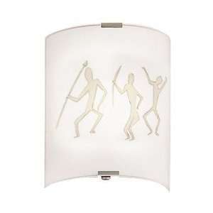  Lukas Sebastian LS83129A Grafik 1 Bulb Wall Sconce 