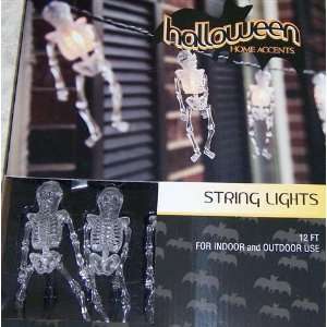  Halloween Home Accents String Lights Skelton: Home 