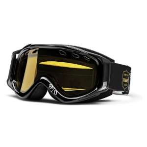   in Black One Percenter Frame with Yellow Dual Airflow Lens: Automotive