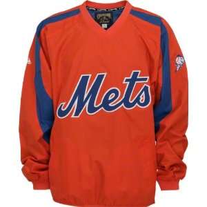  New York Mets Cooperstown Pickoff Pullover Jacket by 