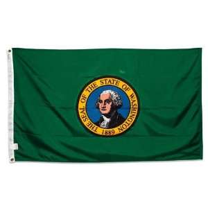 Washington 5ft x 8ft Spun Heavy Duty Polyester Flag Patio 