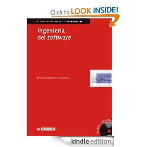 Ingeniería del software (Spanish Edition): Benet Campderrich 