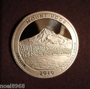 2010 S SILVER PROOF MOUNT HOOD AMERICA THE BEAUTIFUL  