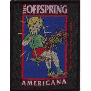  Offspring Americana Punk Rock Music Woven Patch 