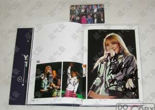 BIGBANG SEVEN 2NE1   2010 YG FAMILY Autographed DVD  