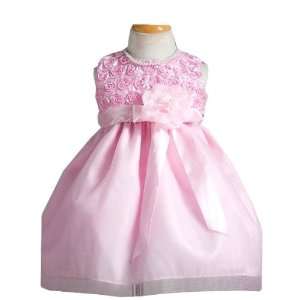  Pink Flower Girl Dress Size 6 9 month: Everything Else