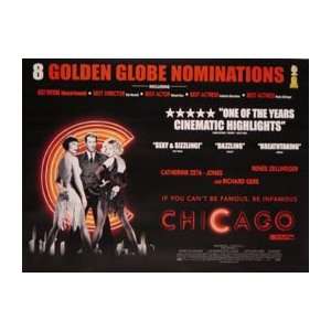   : CHICAGO (BRITISH QUAD   GOLDEN GLOBES) Movie Poster: Home & Kitchen
