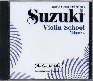 Alfred Suzuki Violin School Volume 4 (CD)  