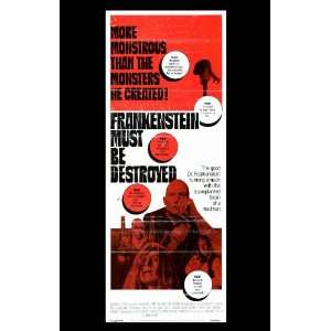  Frankenstein Must Be Destroyed Movie Poster (11 x 17 