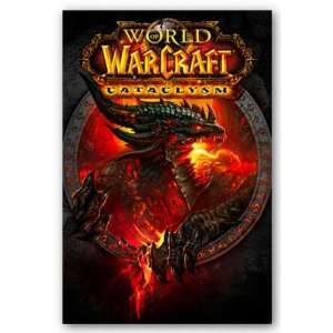  (24x36) World of Warcraft Cataclysm Deathwing the 