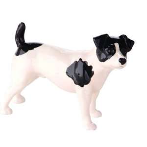  John Beswick Black & White Jack Russell Puppy JBD51