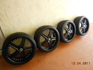   Rims (alloy wheels) 20 EUC 2 month old with Goodyear tires  