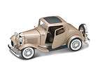 YAT MING 1:18 1932 FORD 3 WINDOW COUPE DIECAST GOLD  