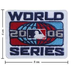  3pcs World Series Logo 2006 Emrbroidered Iron on Patches 