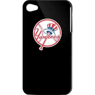 New York Yankees Black iPhone 4 & 4S Hard Faceplate Cover Shell  