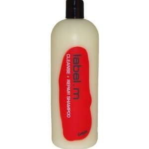    Toni & Guy Label.m Cleanse plus Repair Shampoo, 33.8 Ounce Beauty